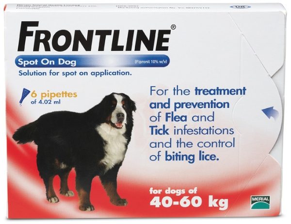 Frontline Spot On Extra Large Dog 40kg+