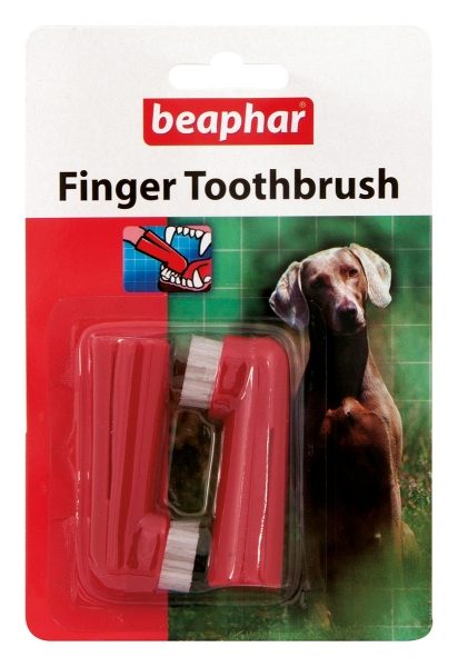 Beaphar Finger Toothbrush 2pk