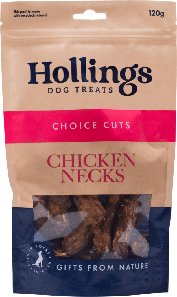 Hollings 100% Natural Chicken Necks 120g