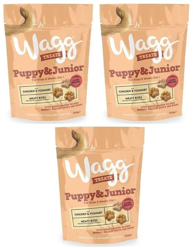 Wagg Puppy Treats 3 x 120g