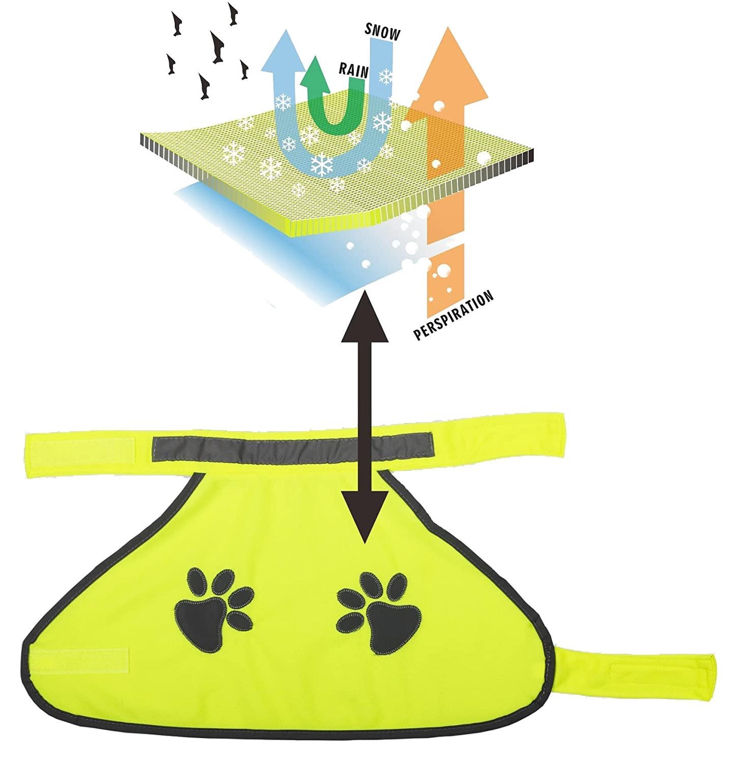 PAWISE Reflective Safety Vest