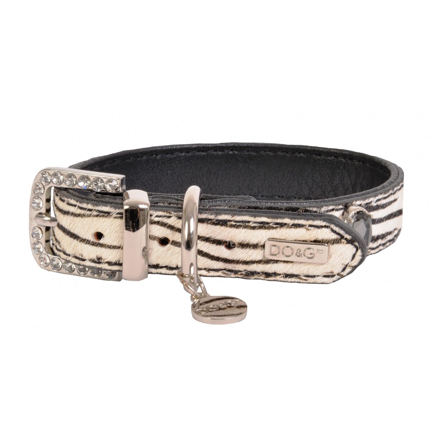 DO&G Dog Collar in Safari Print- Available in 2 colours