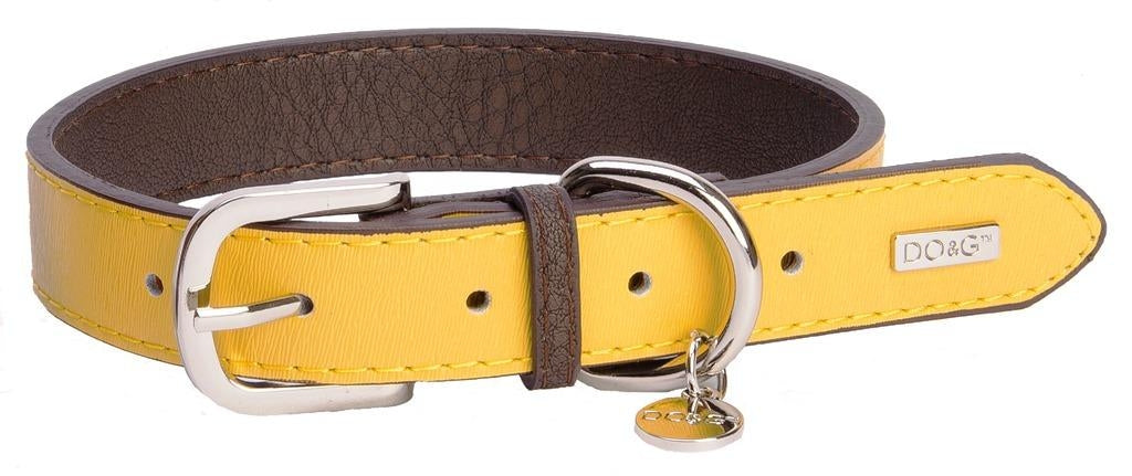DO&G Leather Collar- Available in 6 colours