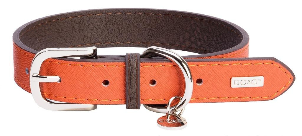 DO&G Leather Collar- Available in 6 colours
