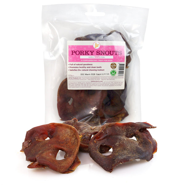 JR Pet Products Porky Snouts 100g