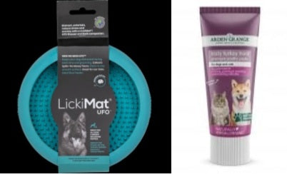 LickiMat® UFO & Arden Grange Tasty Treat Paste Bundle