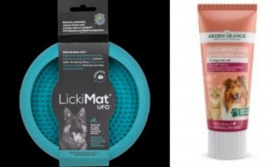 LickiMat® UFO & Arden Grange Tasty Treat Paste Bundle