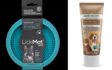 LickiMat® UFO & Arden Grange Tasty Treat Paste Bundle