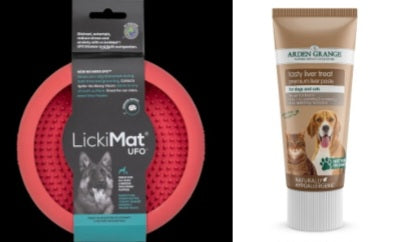 LickiMat® UFO & Arden Grange Tasty Treat Paste Bundle