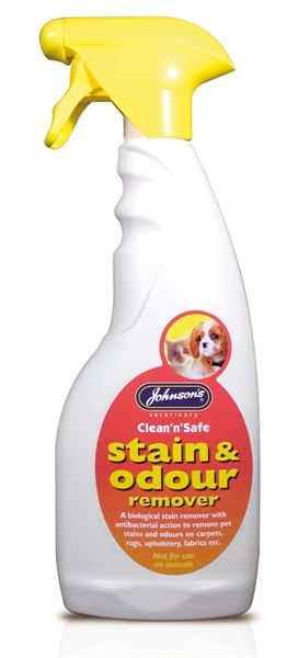 Jvp Clean 'n' Safe Stain & Odour Remover 500ml Trigger