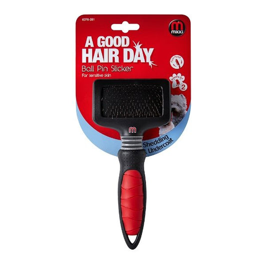 Mikki Easy Grooming Ball Pin Slicker