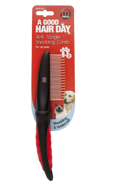 Mikki Easy Grooming Shedding Comb