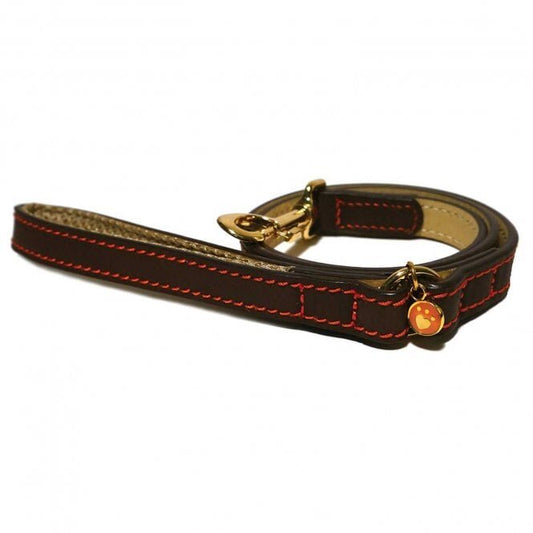 Rosewood Lux Leather Dog Lead 102 x 2cm