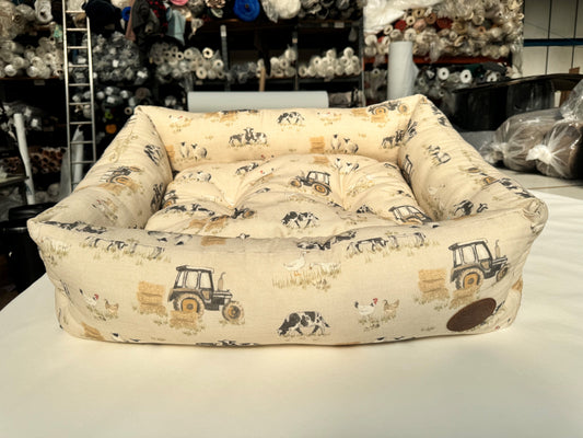 Snug & Cosy Farmyard Cream Rectangle