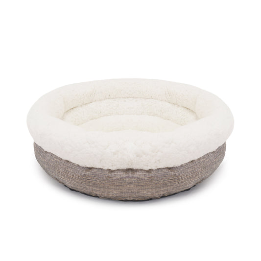 Rosewood 40 Winks Deep Tweed Oval Teddy Bear Bed