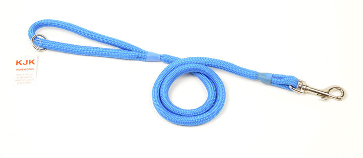 Braided Dog Lead with Clip and Ring