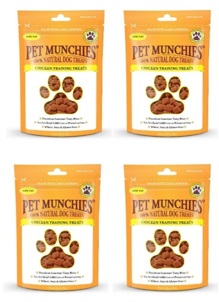 Pet Munchies Chicken Dog Training Treats 4 x 50g