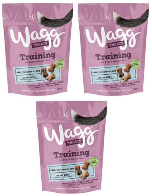 Wagg Training Treats 3 x 125g