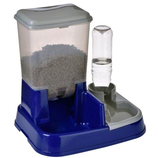 PAWISE 2-in-1 Food & Water Dispenser